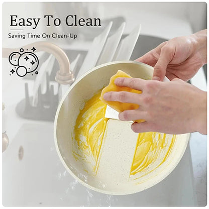 Juego de utensilios de cocina de granito StoneChef™ de 15 piezas: antiadherente con mango extraíble