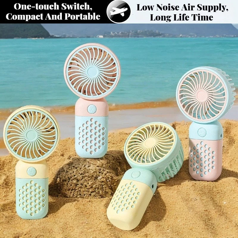 Nuevo ventilador de carga portátil (2025): Mini USB Pocket Breeze