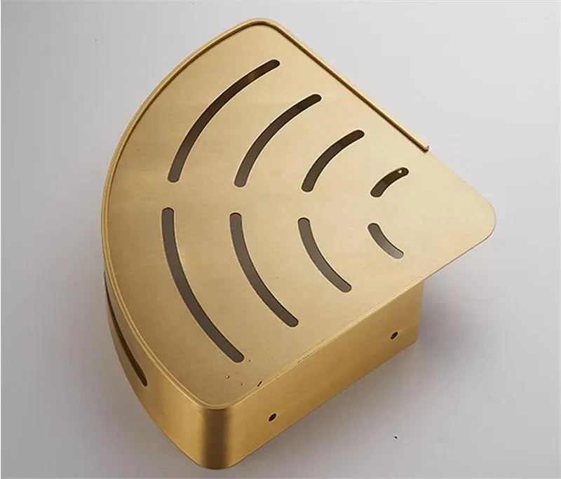 Brushed Gold Aluminium Shelf