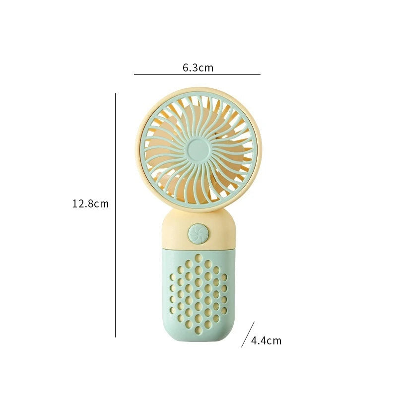 Nuevo ventilador de carga portátil (2025): Mini USB Pocket Breeze
