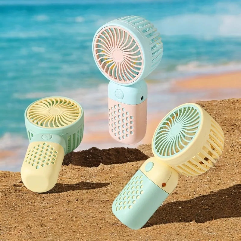Nuevo ventilador de carga portátil (2025): Mini USB Pocket Breeze
