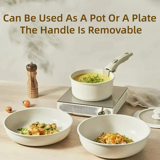 StoneChef™ 15-Piece Granite Cookware Set – Non-Stick with Removable Handle