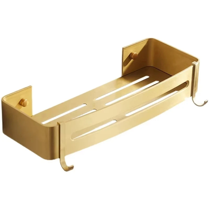 Brushed Gold Aluminium Shelf
