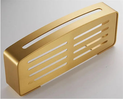 Brushed Gold Aluminium Shelf